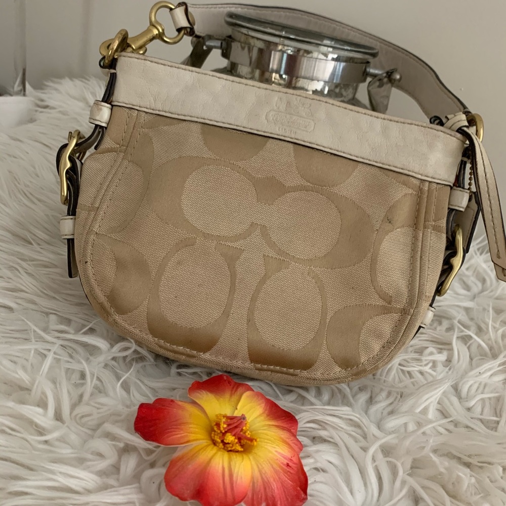 Coach mini purse.
